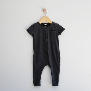 Gray Label Playsuit Nearly Black 12-18 months